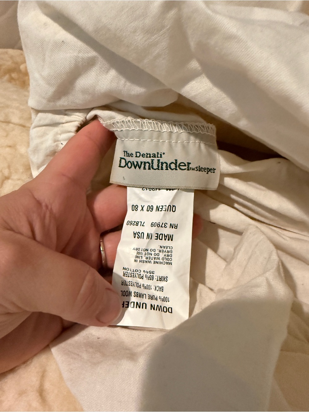 Denali Supreme Lambswool Mattress Pad - Queen